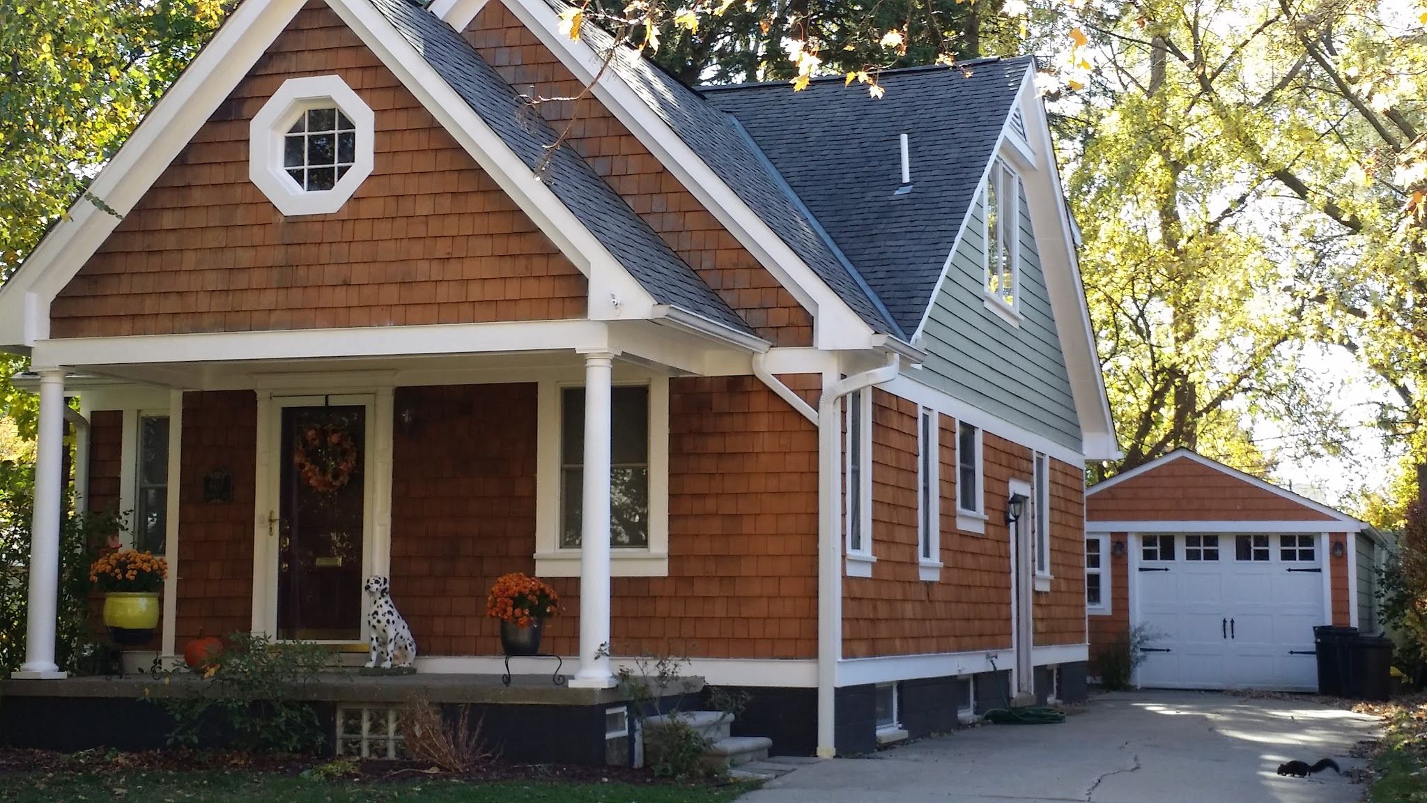 cedar shake house paint and stain