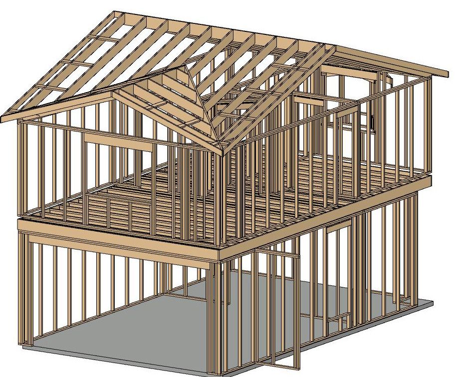 3d framing model